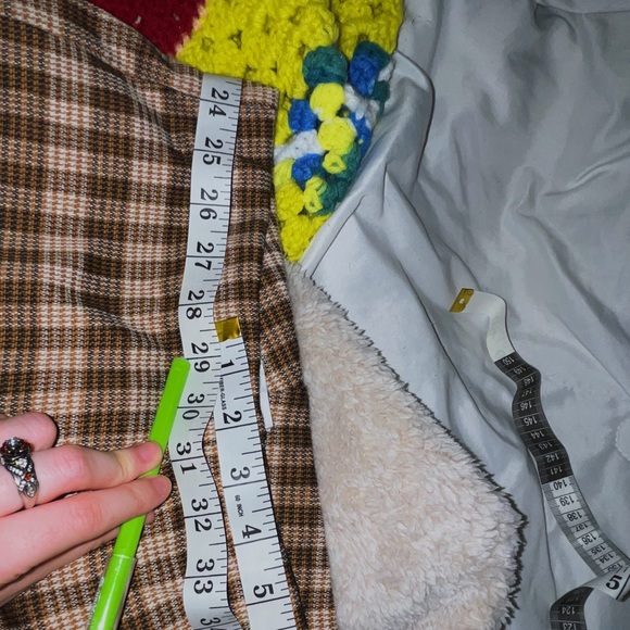 Gingham elastic waistband pants 🥧 size: 5 - Picture 4 of 6